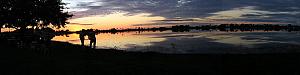 Sonnenuntergang Pantanal